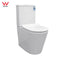 Atlanta Extra High 440mm Back to Wall Toilet Suite