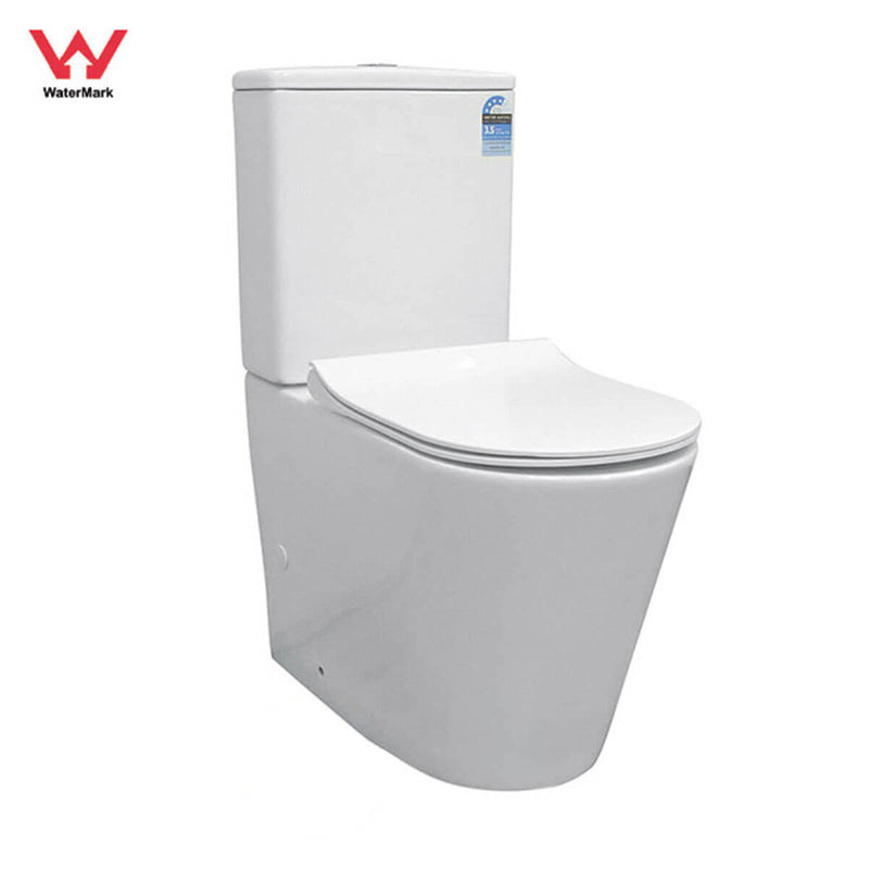 Atlanta Extra High 440mm Back to Wall Toilet Suite