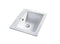 Metta Square/Rectangle Semi-Inset Ceramic Basin