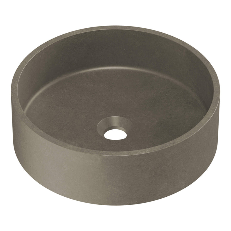 Zale Circle Concrete Basin 390mm