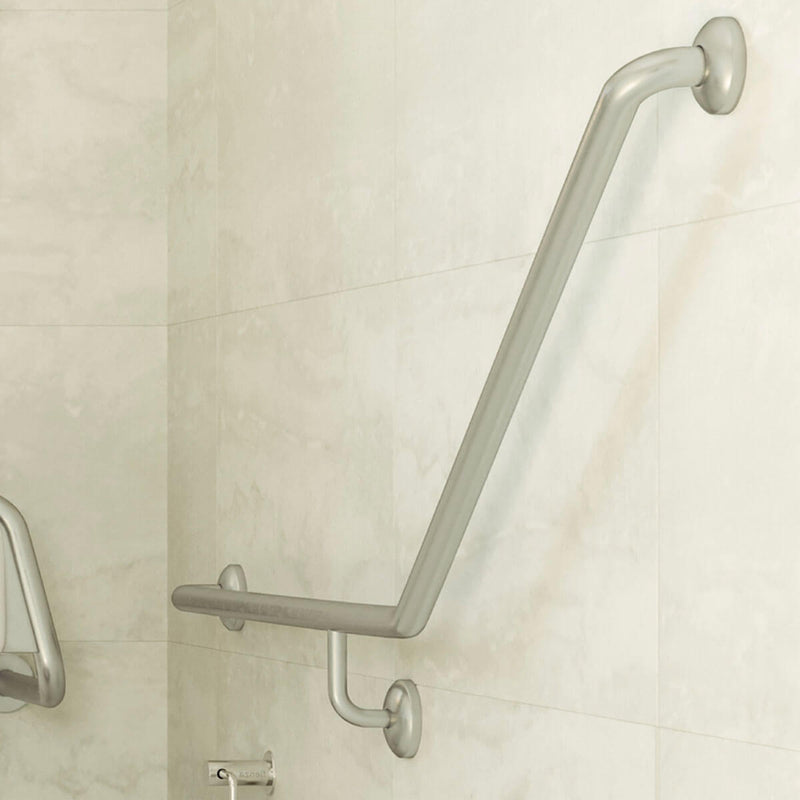 Hand Grab Rails Disable Care 40 Degree DDA Grab Rail – Sunlight Bathrooms