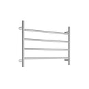 Round Unheated 4 Bar Towel Rail Rack 700x500mm