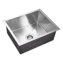 Deluxe Single Bowl Stainless Steel Sink 250mm Deep