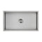 Deluxe Single Bowl Stainless Steel Sink 250mm Deep