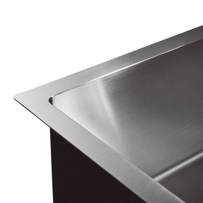 Deluxe Single Bowl Stainless Steel Sink 250mm Deep