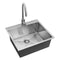 Deluxe Stainless Steel Sink with Tap Hole 250mm Deep