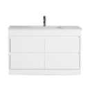 Laura White Drawers Only Floor Mounted Vanity (600-1800mm)