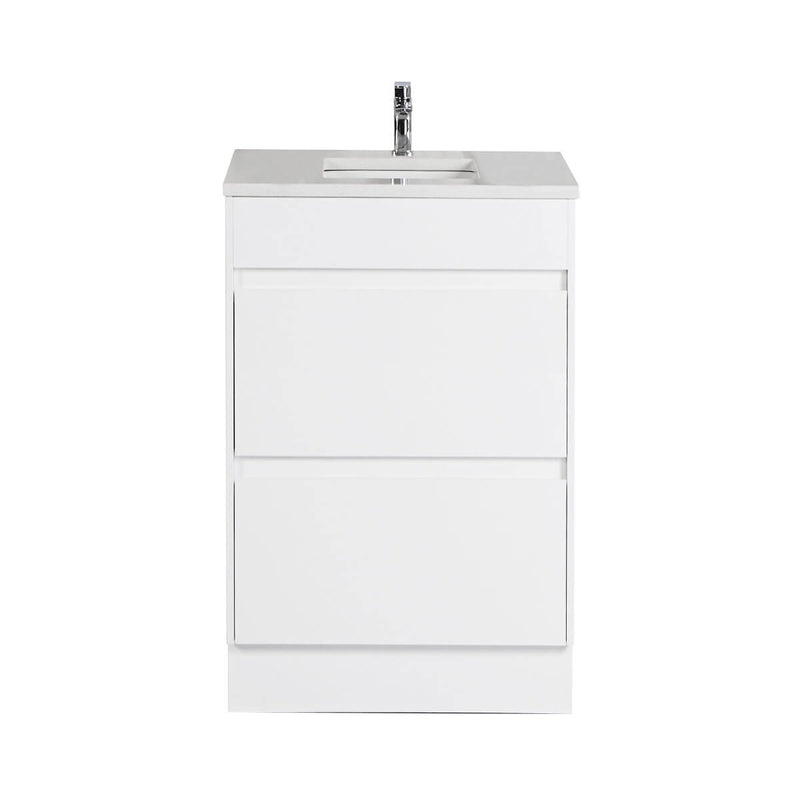 Laura White Drawers Only Floor Mounted Vanity (600-1800mm)