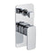 Levi Smooth Edge Shower Wall Mixer with Diverter