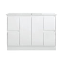 Limson White Soft-Close Floor Mounted Vanity (600-1500mm)