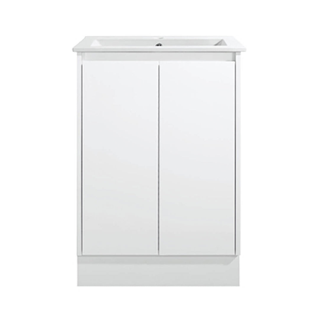 Limson White Soft-Close Floor Mounted Vanity (600-1500mm)