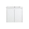 Sierra Slimline Soft-Close Wall Hung Vanity (600-900mm)