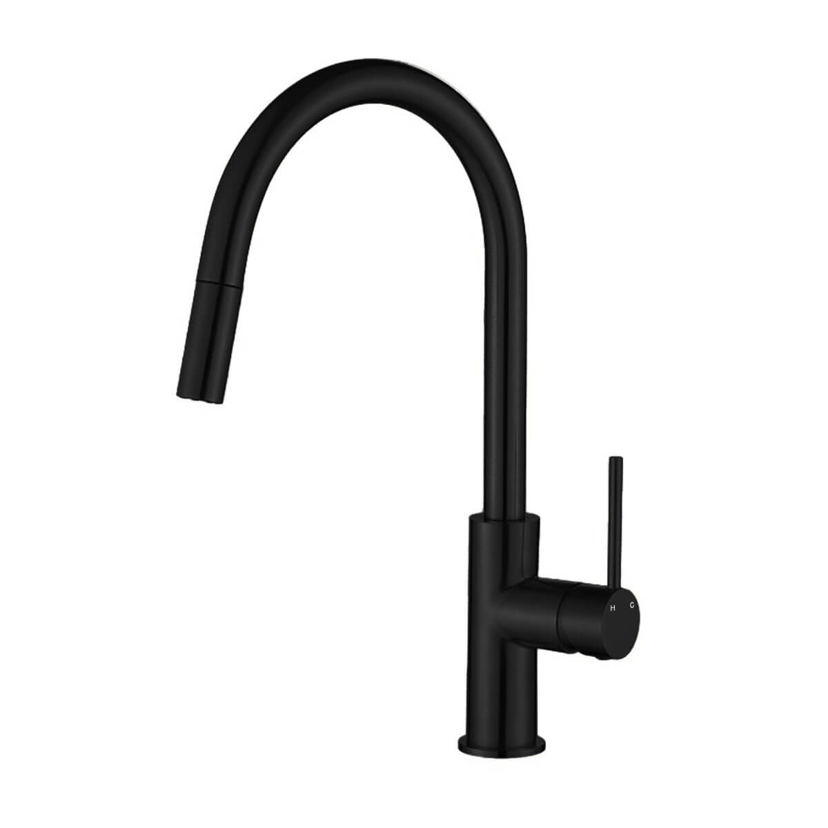 Luna Pull Out Sink Mixer, Kitchen Laundry Pull Out Tap Sunlight Bathrooms