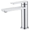 Milan Flat Edge Short Basin Mixer