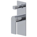 Milan Flat Edge Shower Wall Mixer with Diverter