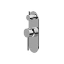 Morgan Bathroom Pin Handle Wall Mixer with Diverter