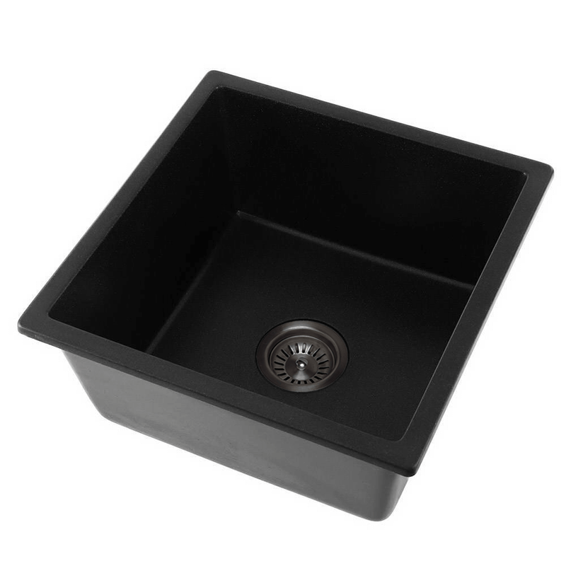 Neptune Granite Single Bowl Sink 450x450x230mm