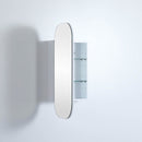 Opal Round Edge Mirror Shaving Cabinet 400x900mm