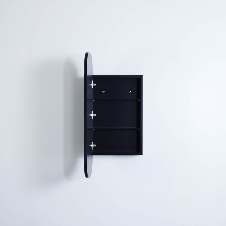 Opal Round Edge Mirror Shaving Cabinet 400x900mm
