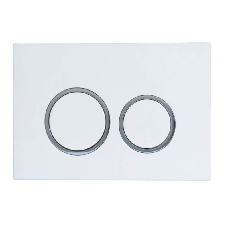 R&T Round Concealed In Wall Flush Plate Button