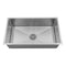 Roma Single Bowl Stainless Steel Sink 230mm Deep