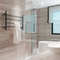 Round Unheated 4 Bar Towel Rail Rack 700x500mm