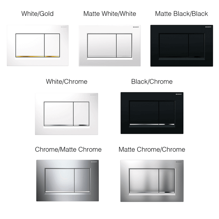 Zurich In Wall Rimless Tornado Toilet Geberit Sigma 30 Package