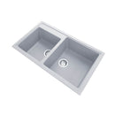 Vivaldi Double Bowl Granite Sink 860x500x205mm