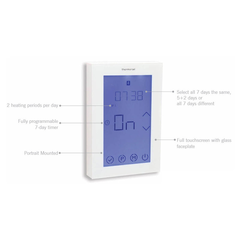 Thermorail Digital Touchscreen Timer