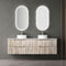 Tuscana Ribbed Wood Grain Wall Hung Vanity (600-1800mm)